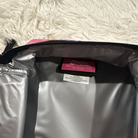 Barbie lunchbox NWT soft shelly zip close insulated girlie pop - Picture 8 of 12